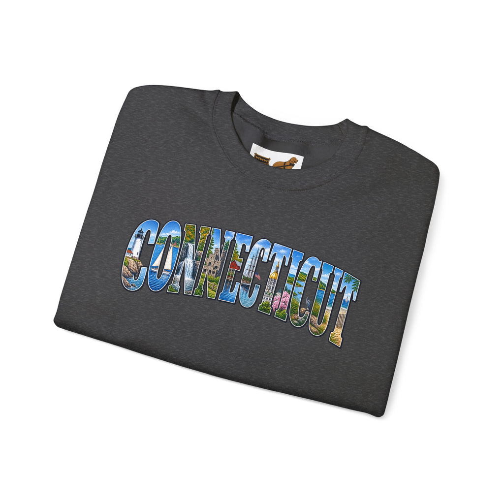Connecticut Retro Crewneck Sweatshirt