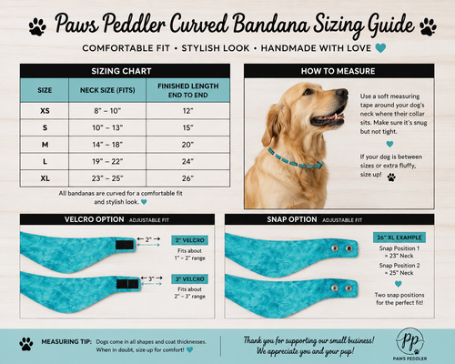 Aqua Mosaic Reversible Bandana