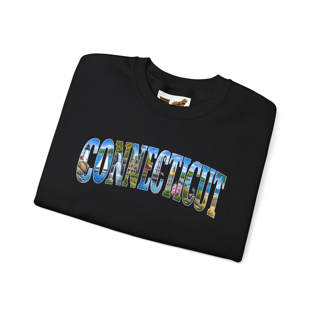 Connecticut Retro Crewneck Sweatshirt