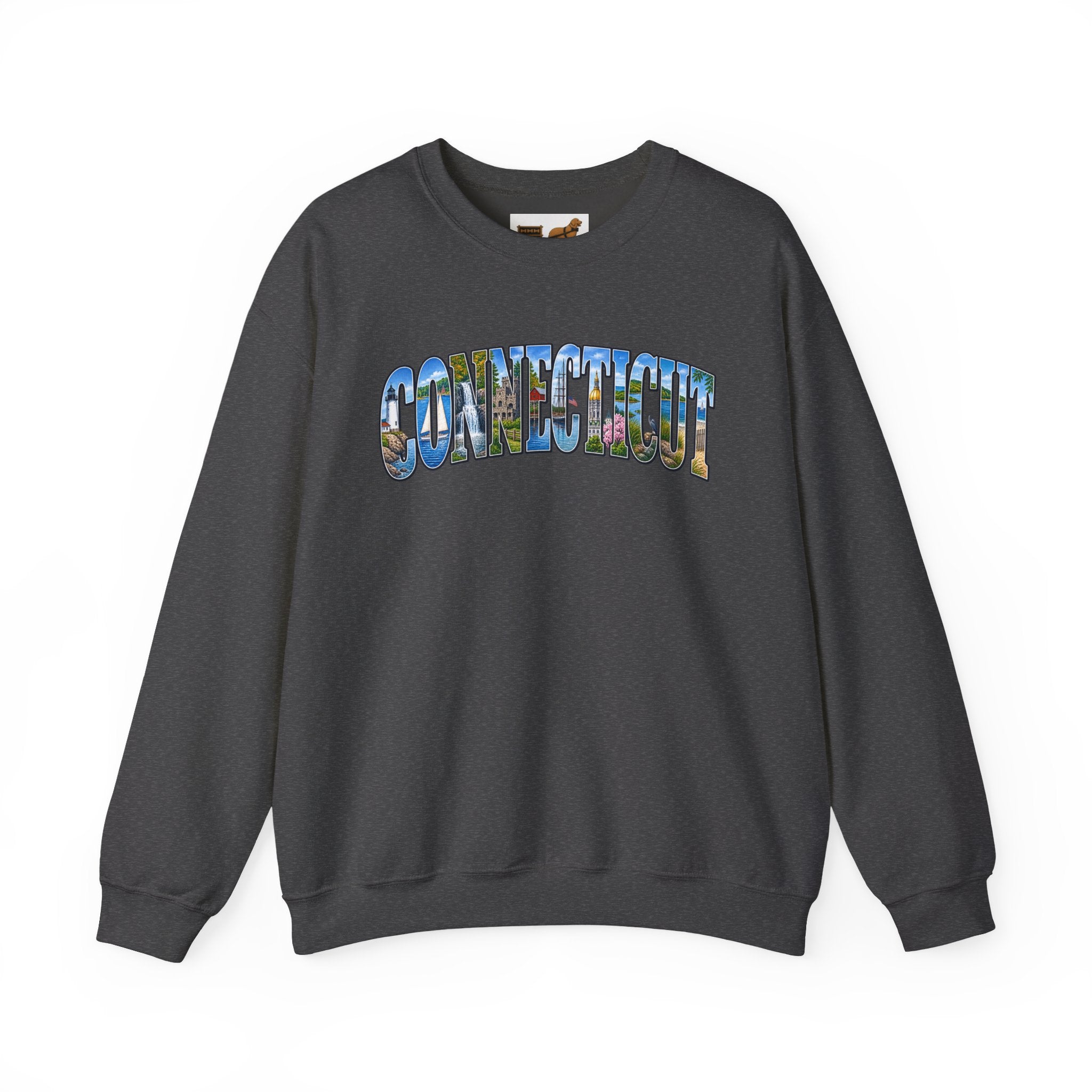 Connecticut Retro Crewneck Sweatshirt