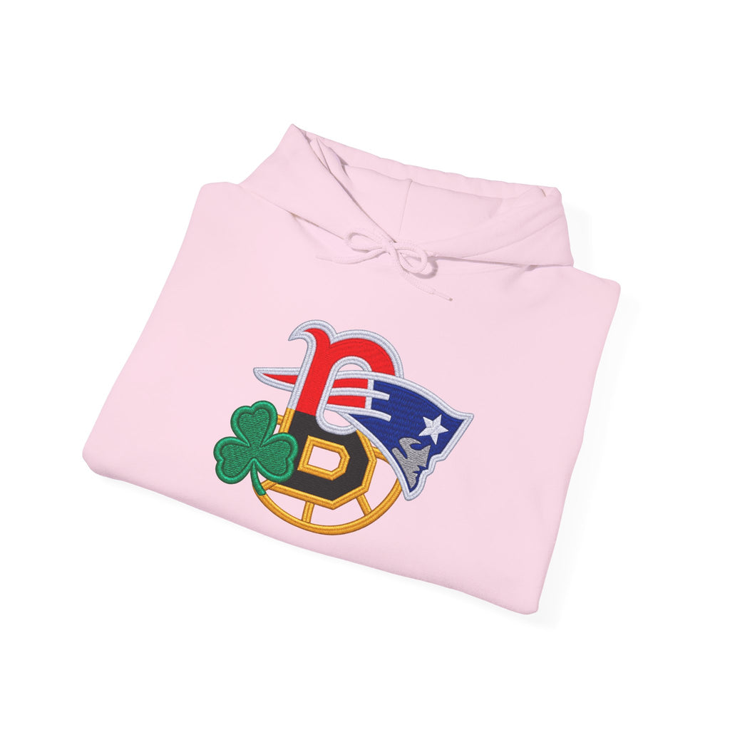 New England Sports Mashup Hooded Sweatshirt