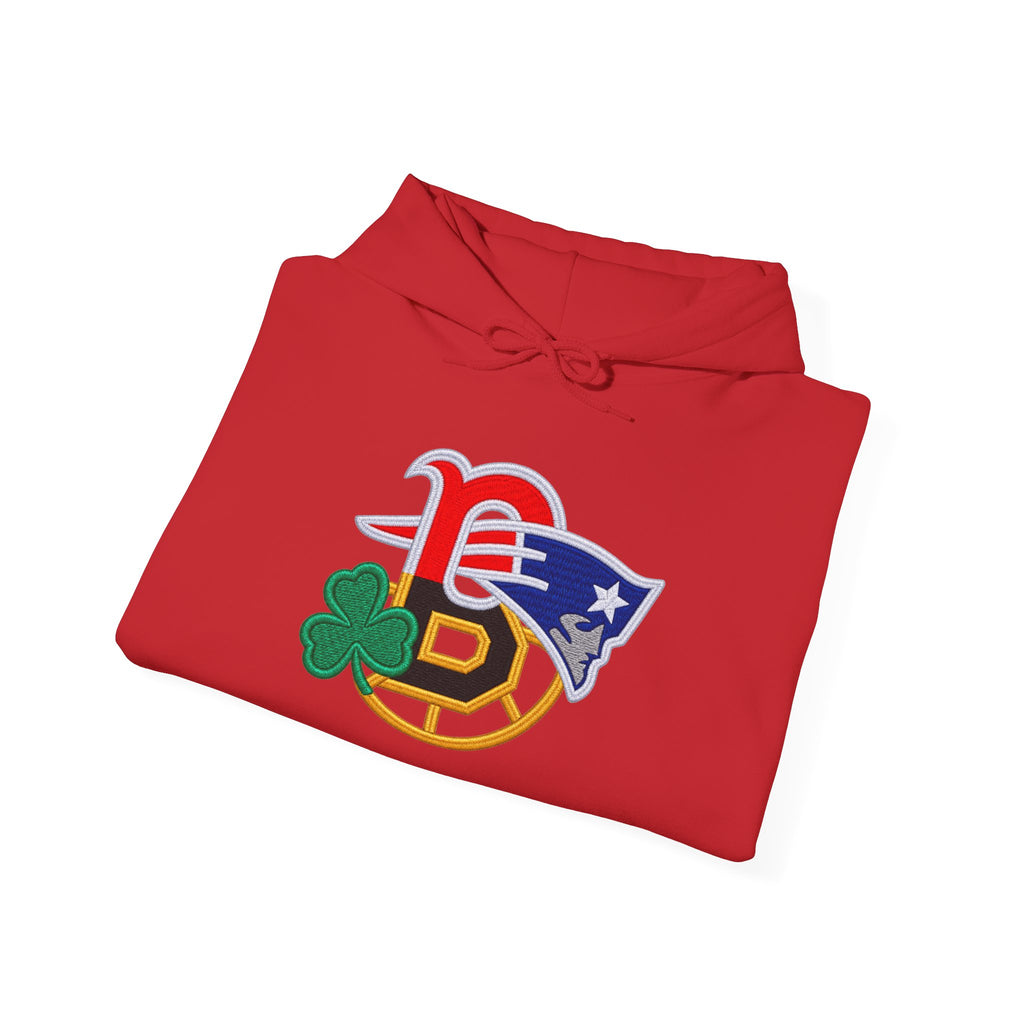 New England Sports Mashup Hooded Sweatshirt