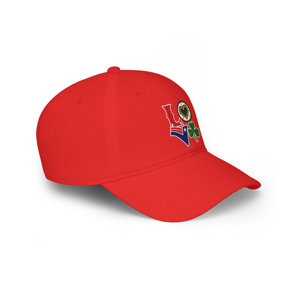 New England Sports Fan  Low Profile Baseball Cap