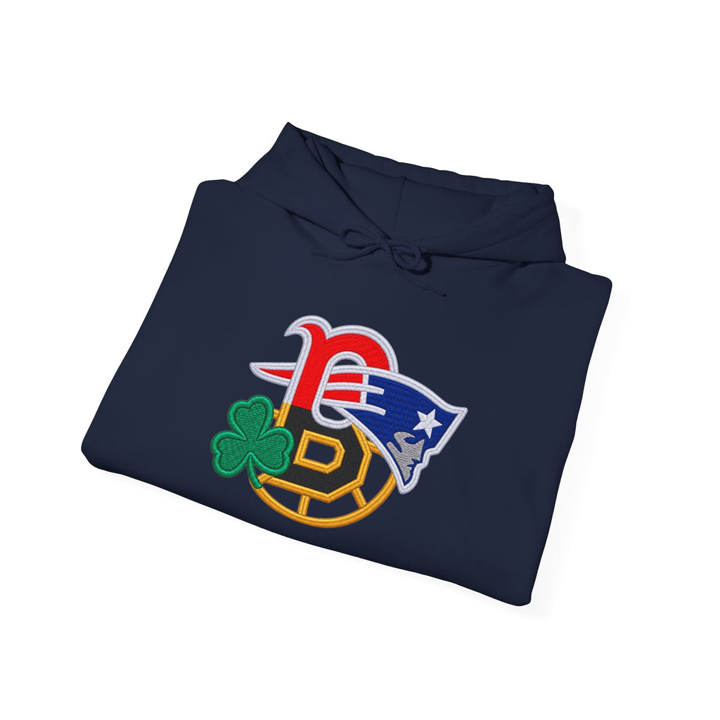 New England Sports Mashup Hooded Sweatshirt