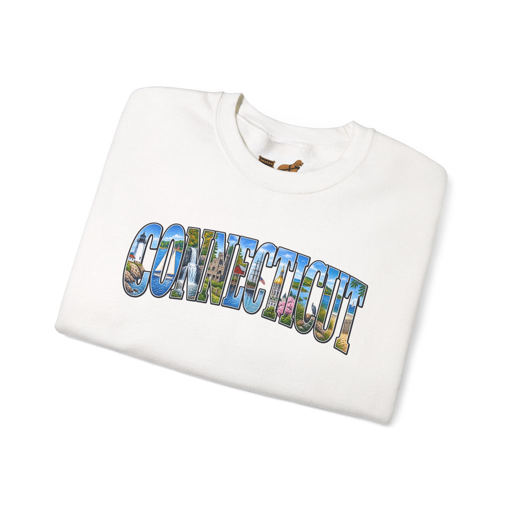 Connecticut Retro Crewneck Sweatshirt