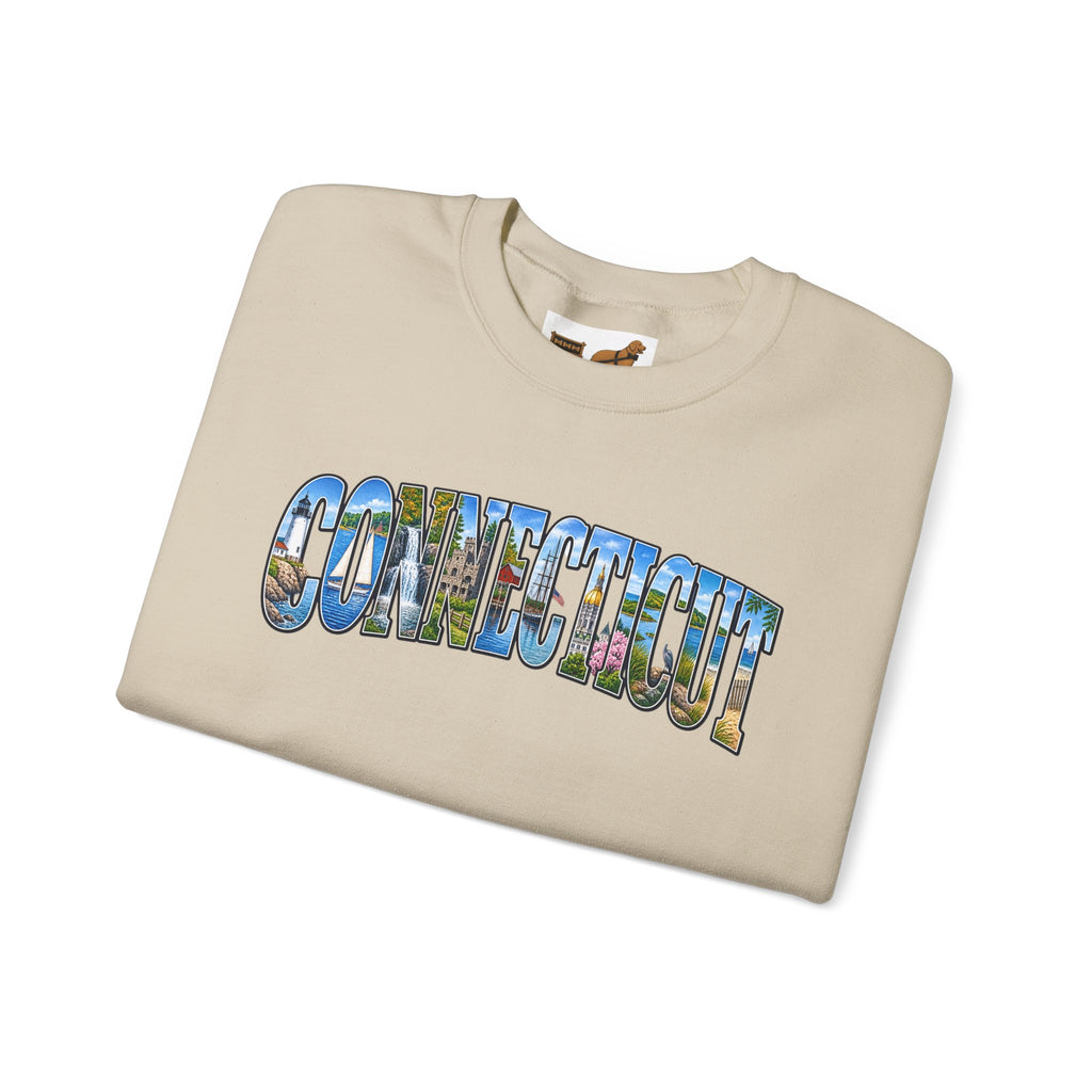 Connecticut Retro Crewneck Sweatshirt