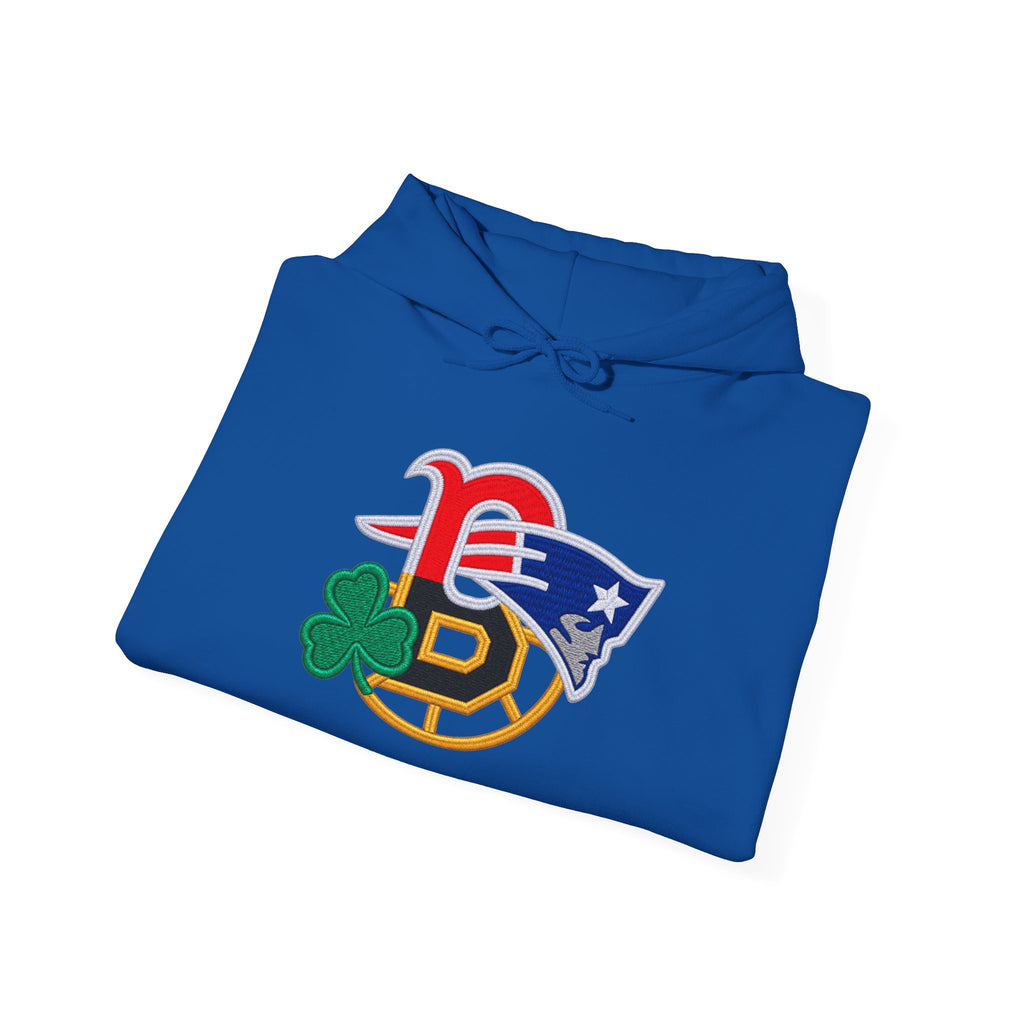 New England Sports Mashup Hooded Sweatshirt