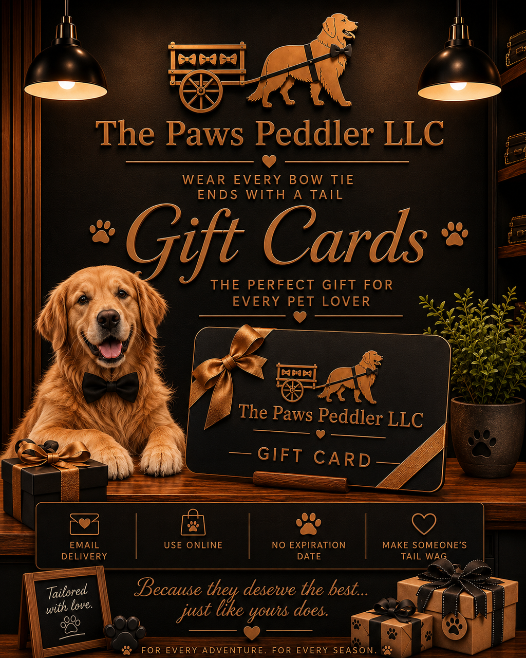The Paws Peddler Classic Gift Card
