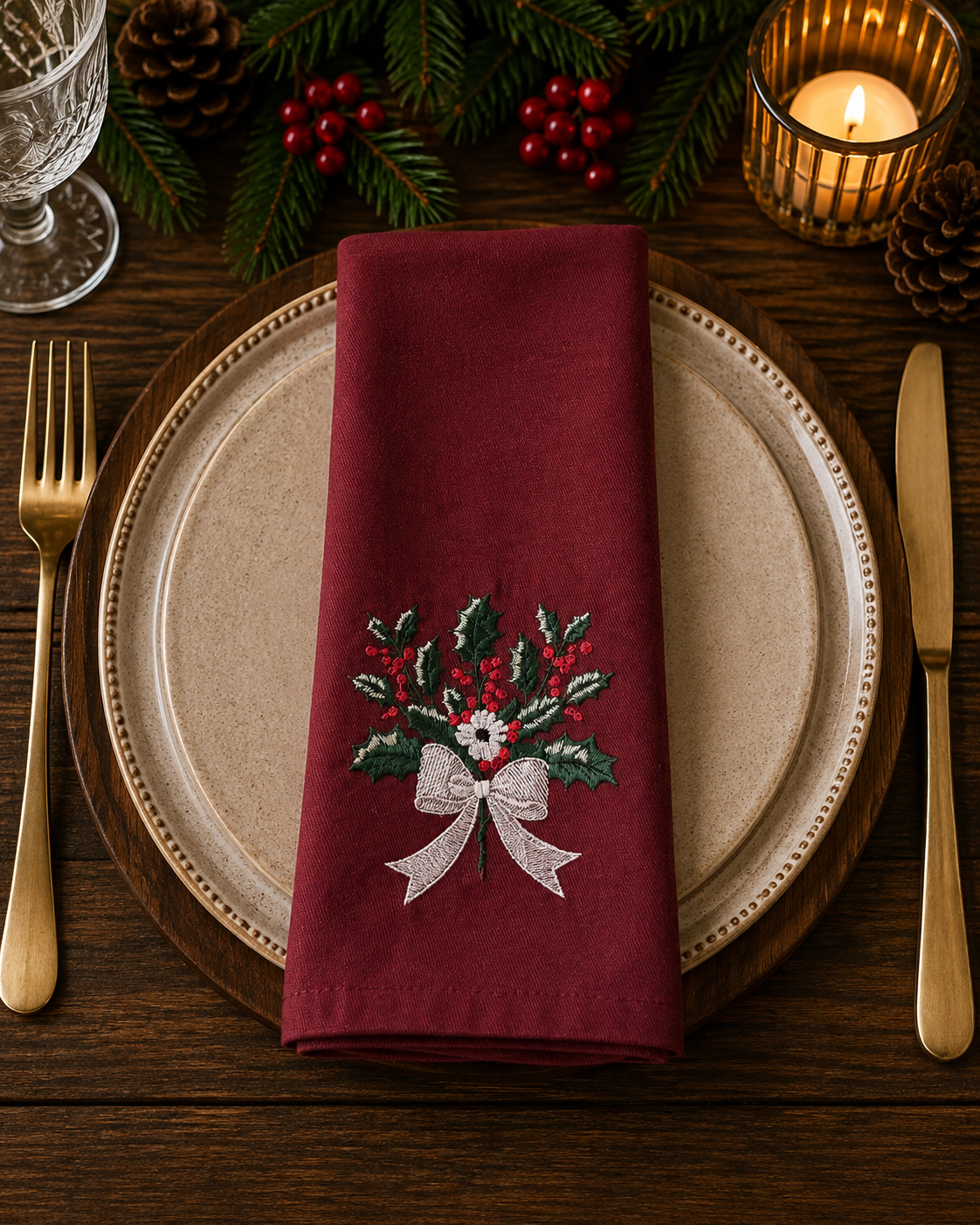 The Heirloom Holiday Napkin