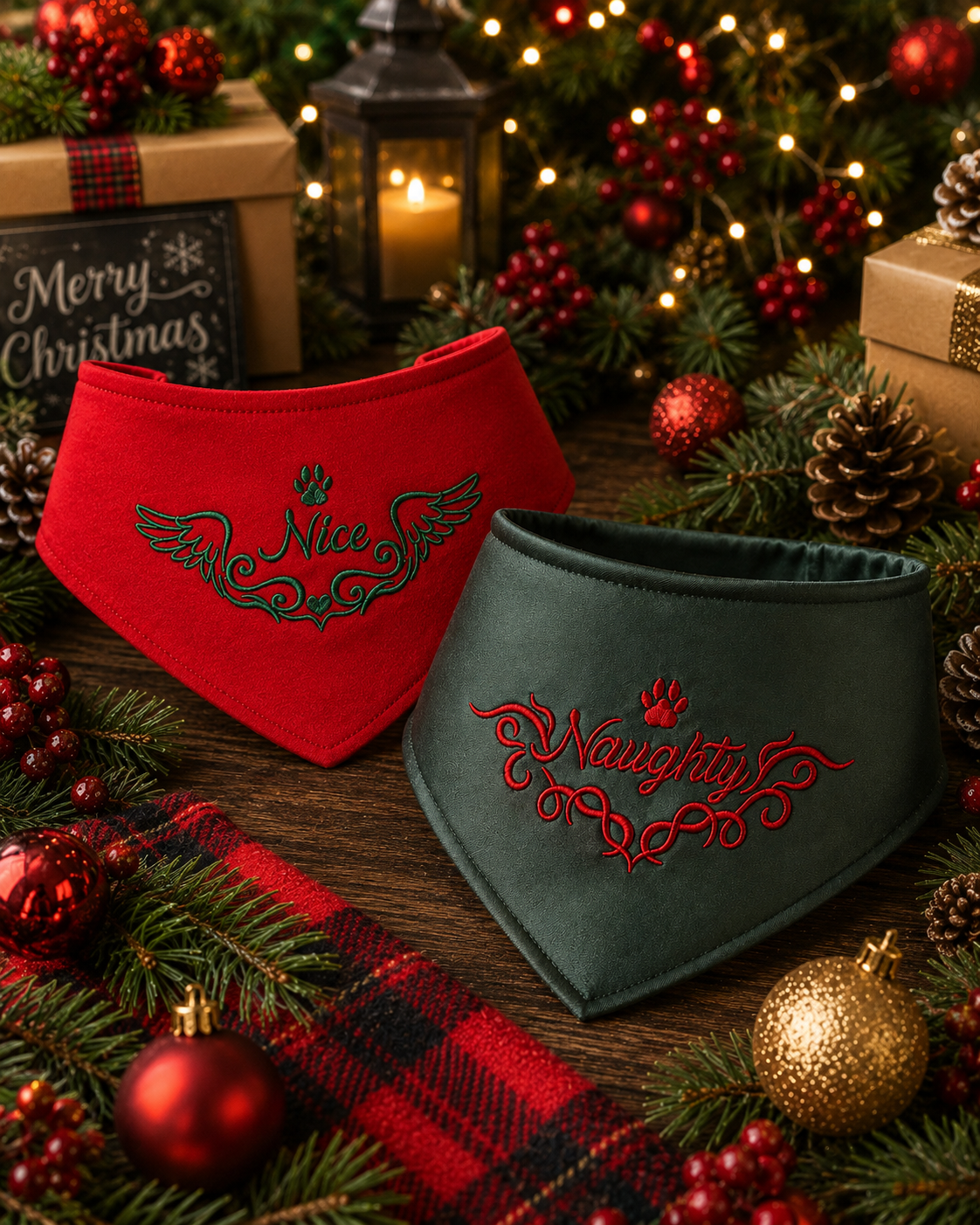 Naughty or Nice (embroidered)