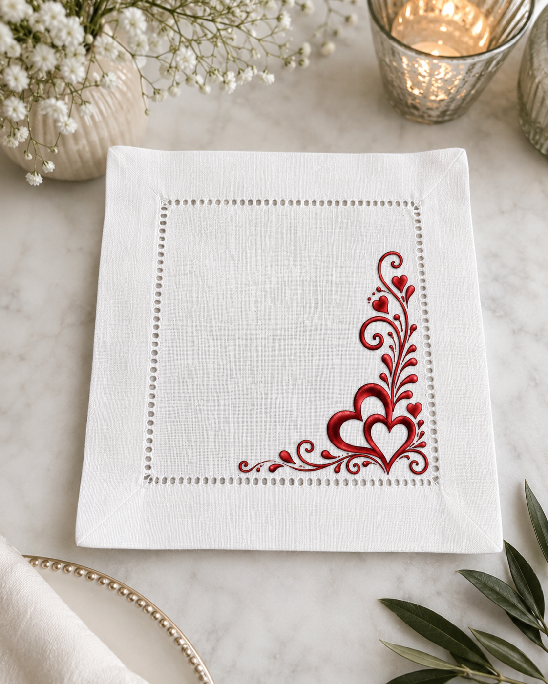 Linen Cocktail Napkins