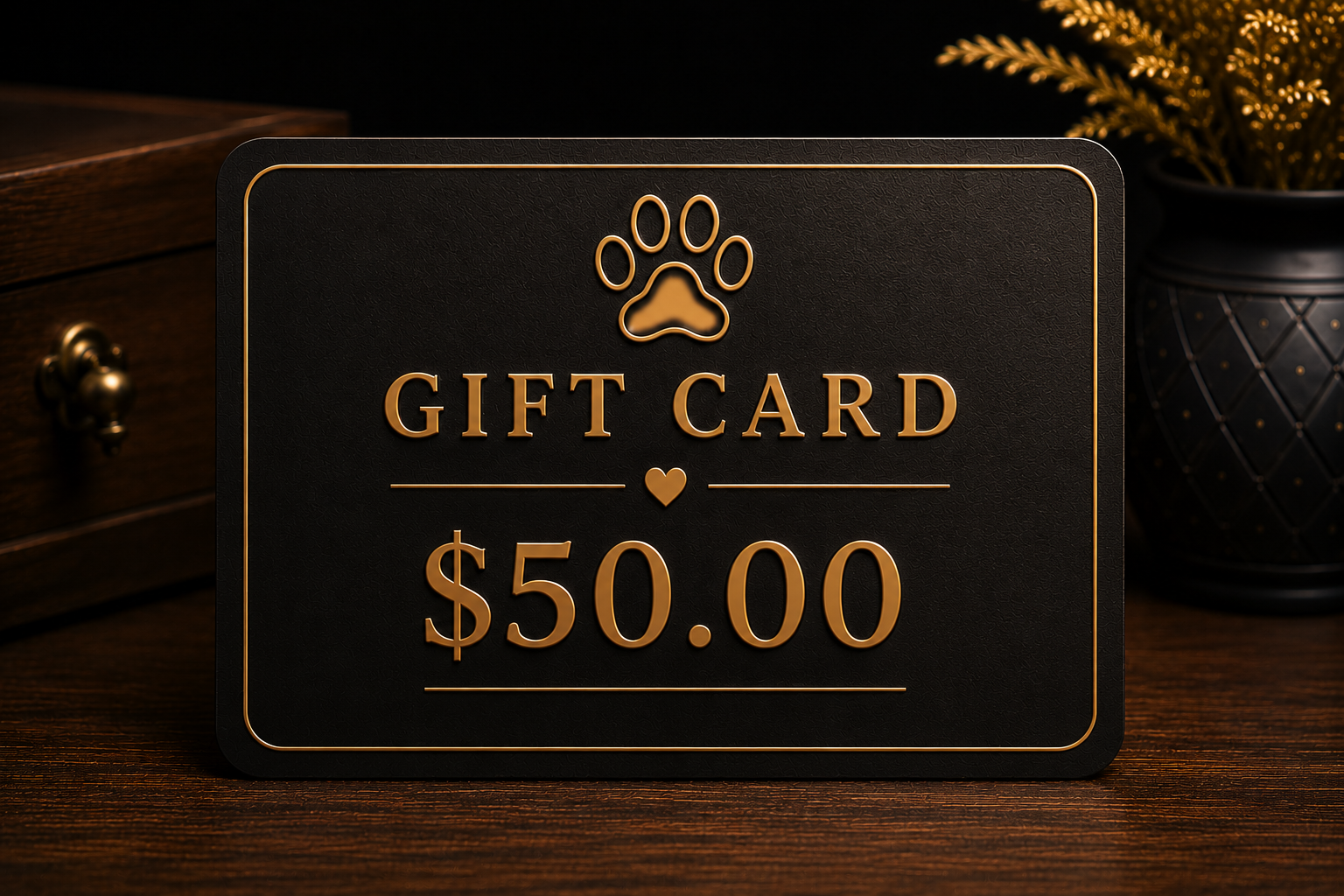 The Paws Peddler Classic Gift Card